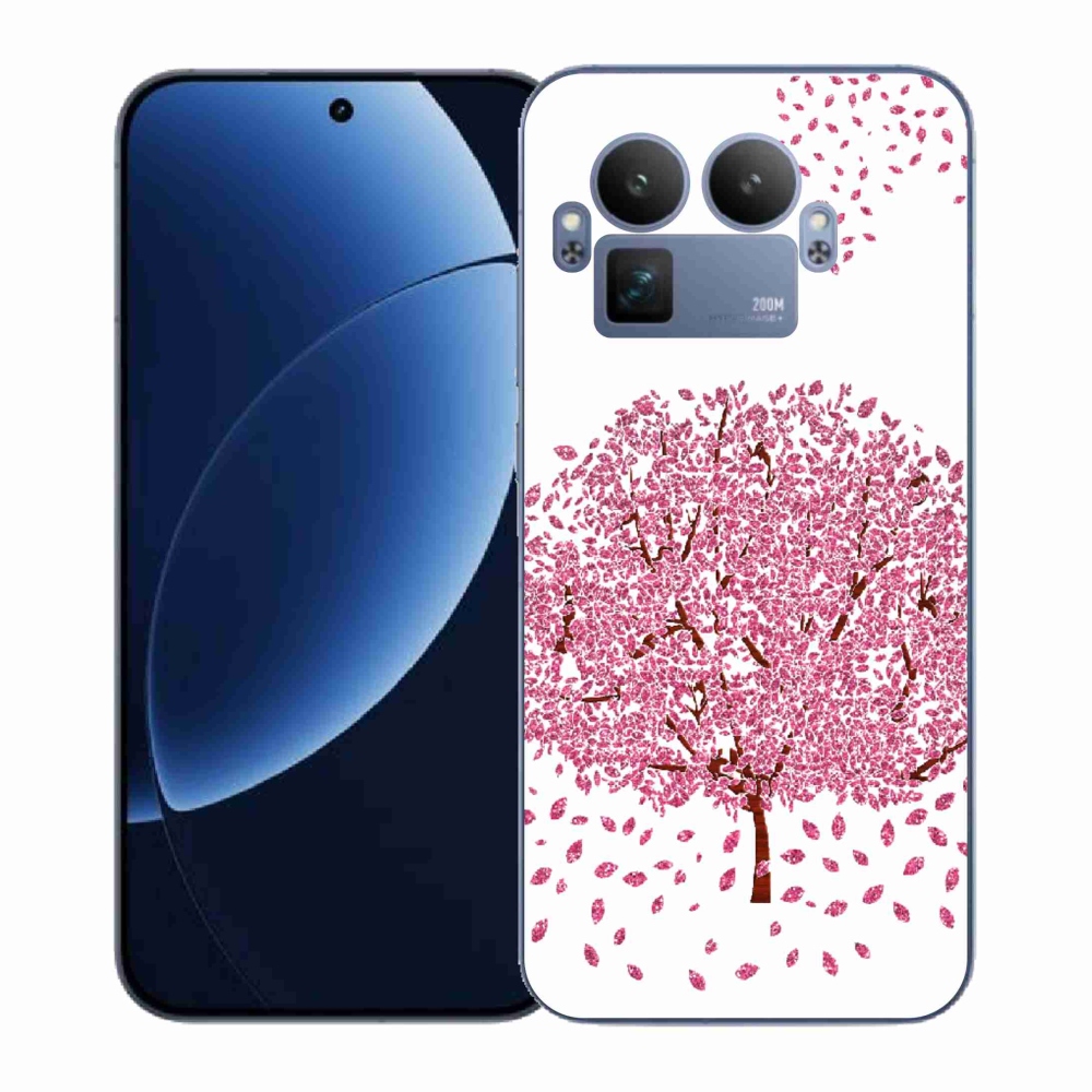 Gelový kryt mmCase na Realme GT 8 Pro - kreslený strom s listy