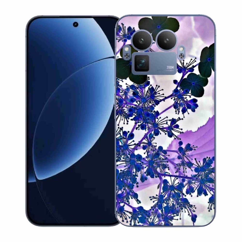 Gelový kryt mmCase na Realme GT 8 Pro - květ hortenzie