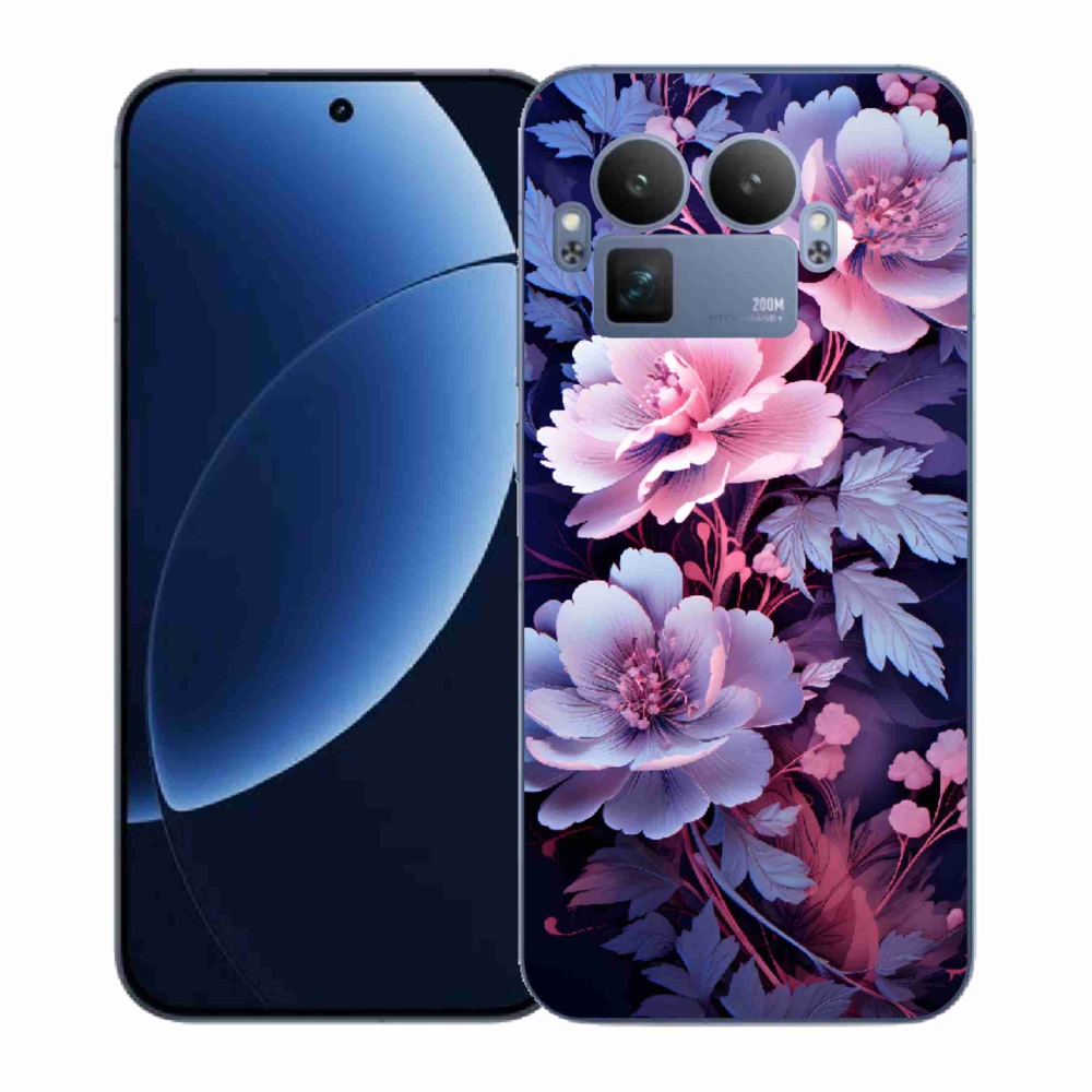 Gelový kryt mmCase na Realme GT 8 Pro - květiny 11