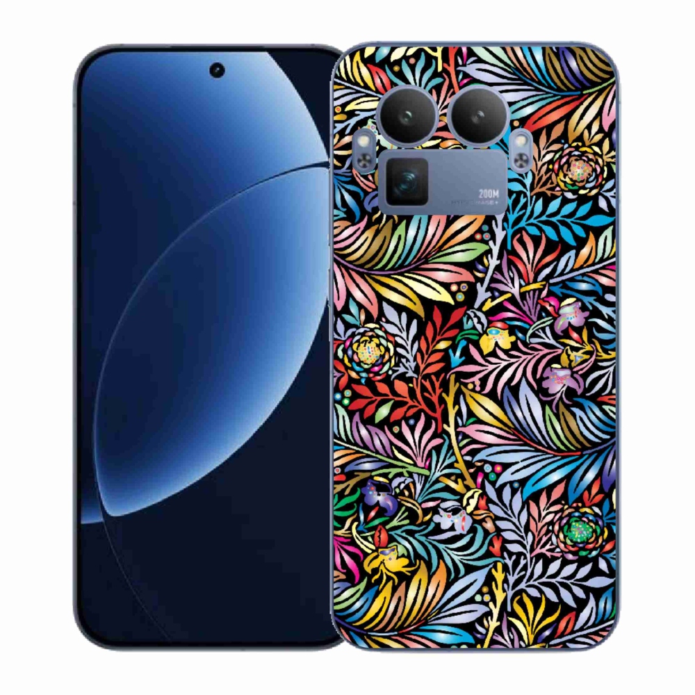 Gelový kryt mmCase na Realme GT 8 Pro - květiny 5