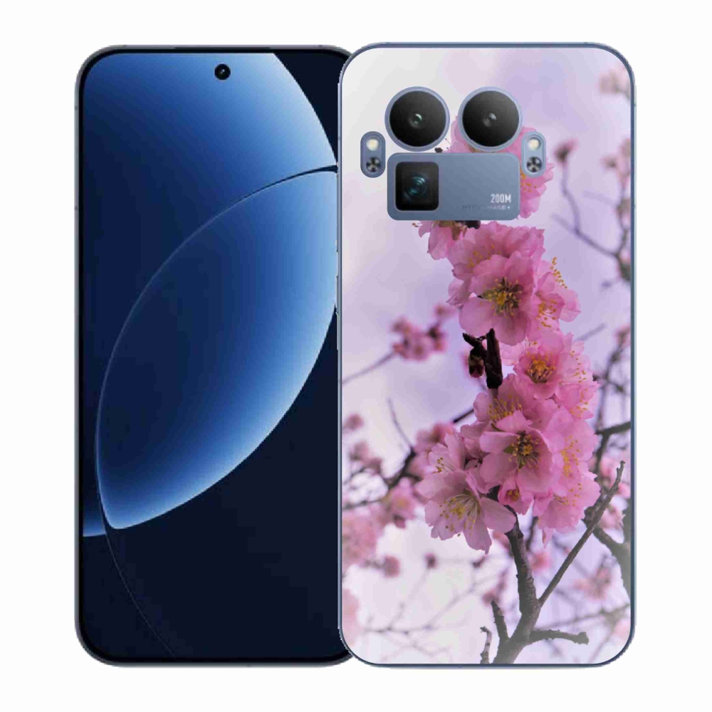 Gelový kryt mmCase na Realme GT 8 Pro - květiny 7