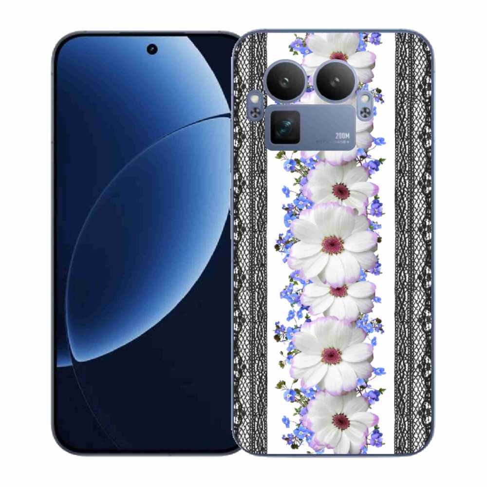 Gelový kryt mmCase na Realme GT 8 Pro - květiny 8