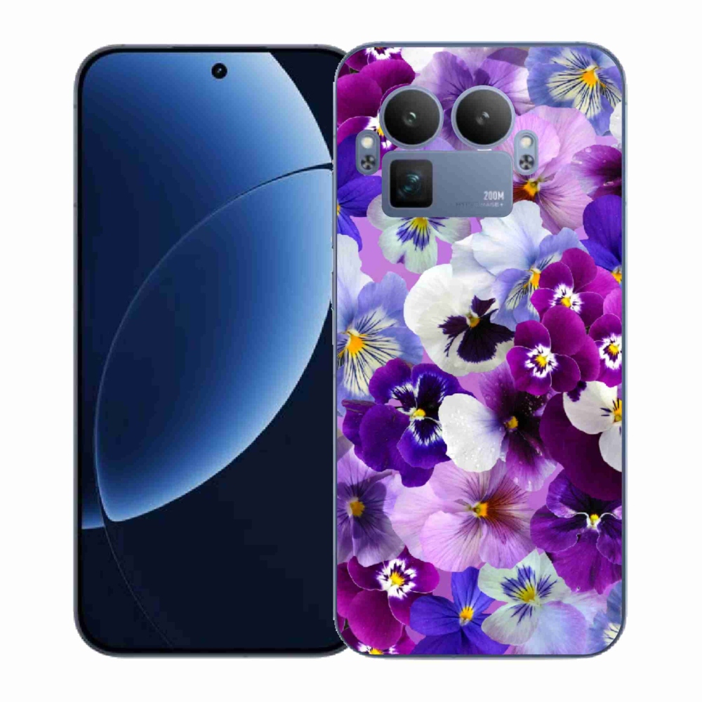 Gelový kryt mmCase na Realme GT 8 Pro - květiny 9
