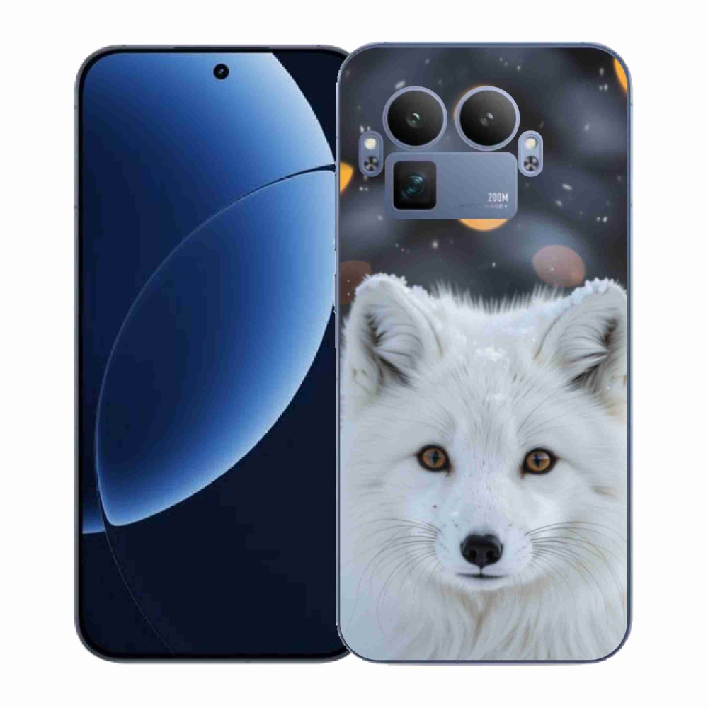 Gelový kryt mmCase na Realme GT 8 Pro - liška polární