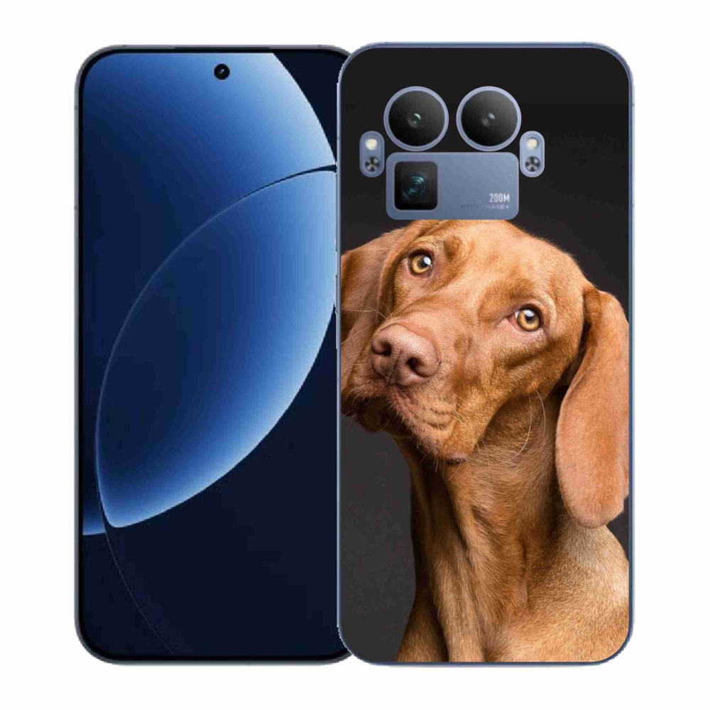Gelový kryt mmCase na Realme GT 8 Pro - maďarský ohař