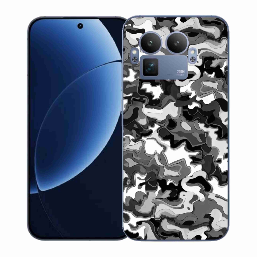 Gelový kryt mmCase na Realme GT 8 Pro - maskáčový vzor 3