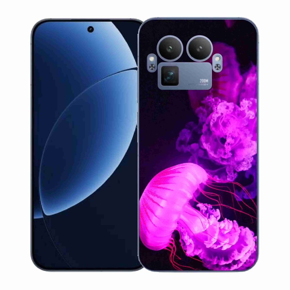 Gelový kryt mmCase na Realme GT 8 Pro - medúza 1