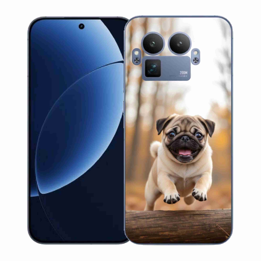 Gelový kryt mmCase na Realme GT 8 Pro - mops 2