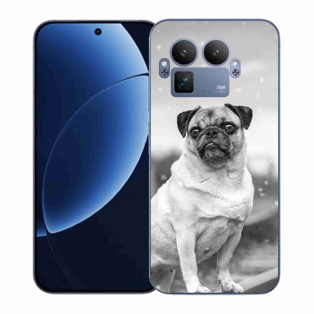 Gelový kryt mmCase na Realme GT 8 Pro - mops