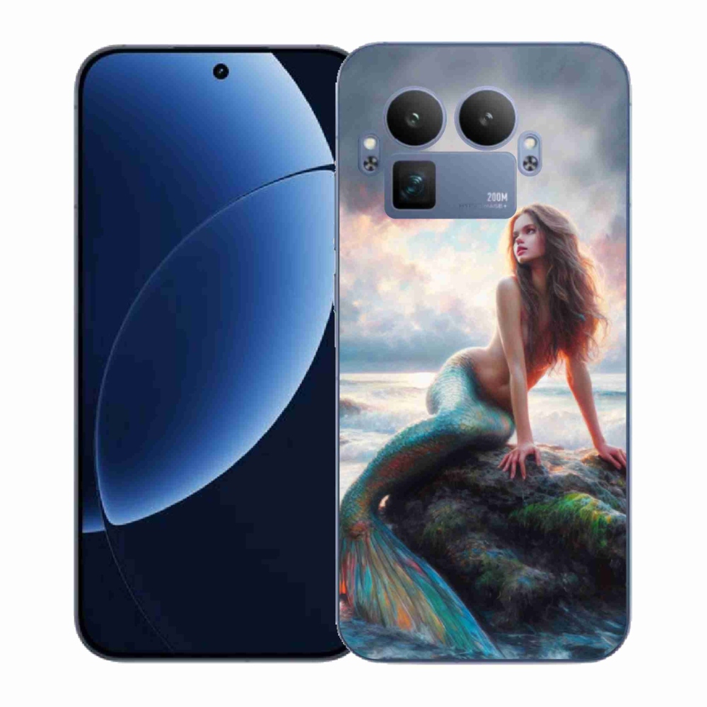 Gelový kryt mmCase na Realme GT 8 Pro - mořská panna