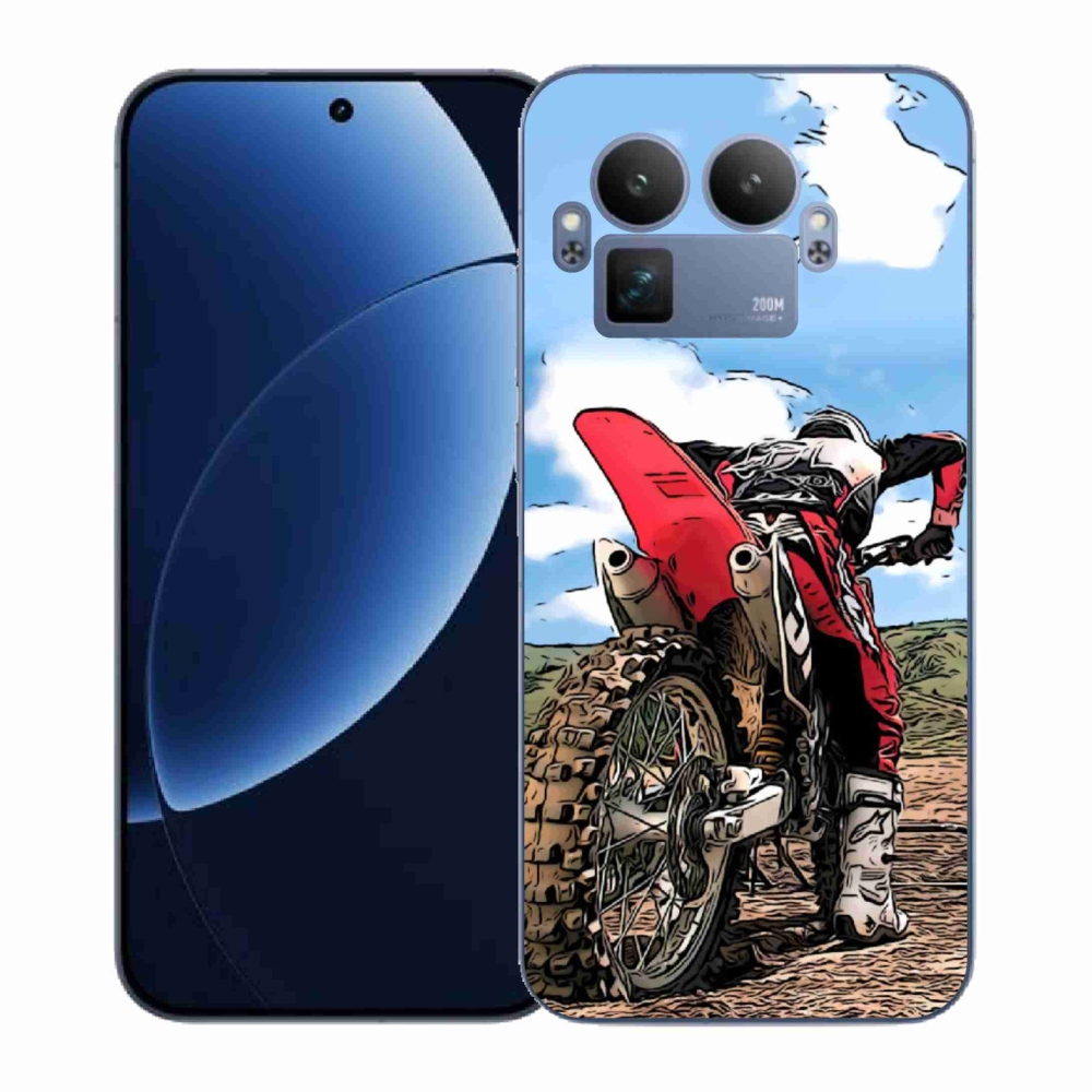 Gelový kryt mmCase na Realme GT 8 Pro - moto