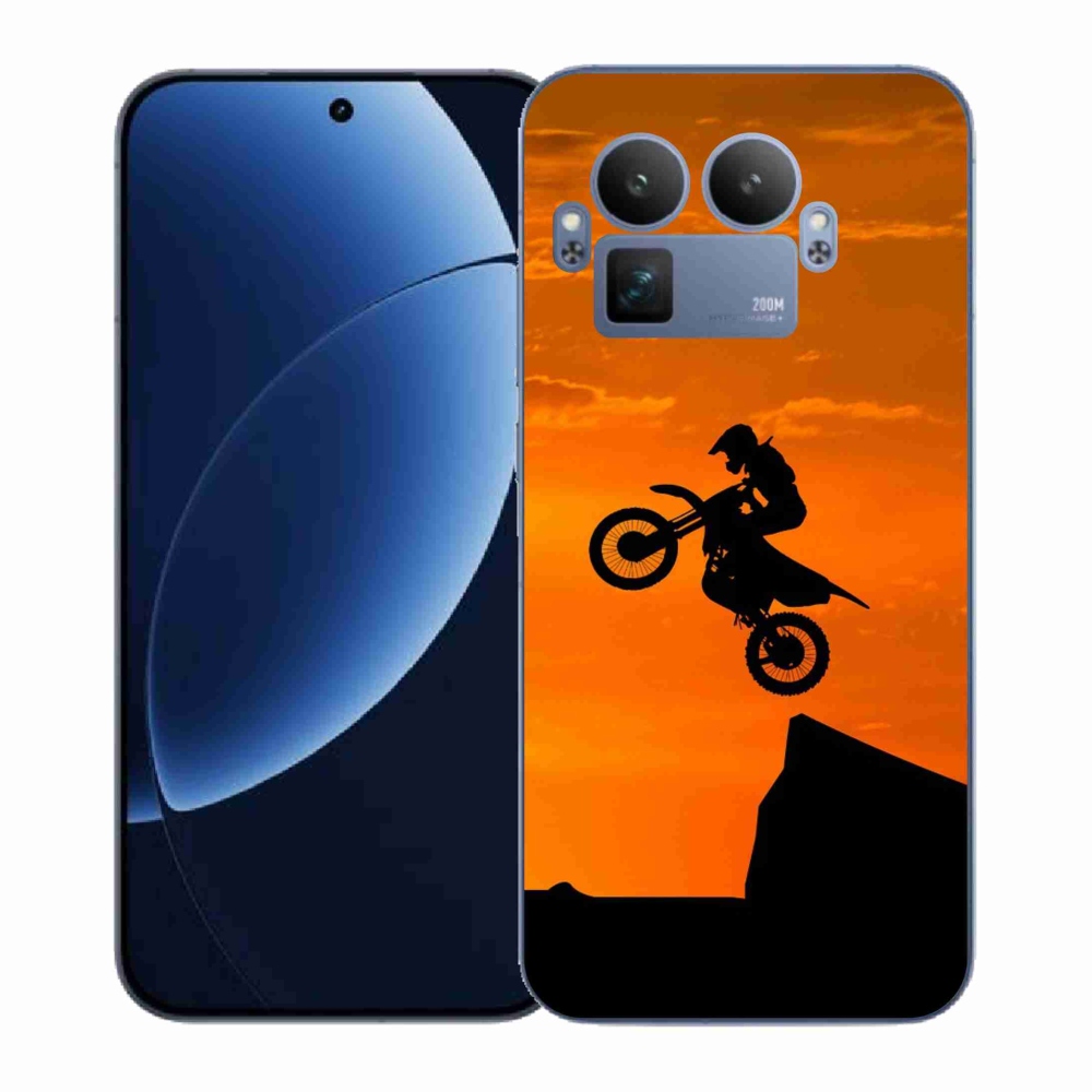 Gelový kryt mmCase na Realme GT 8 Pro - motocross