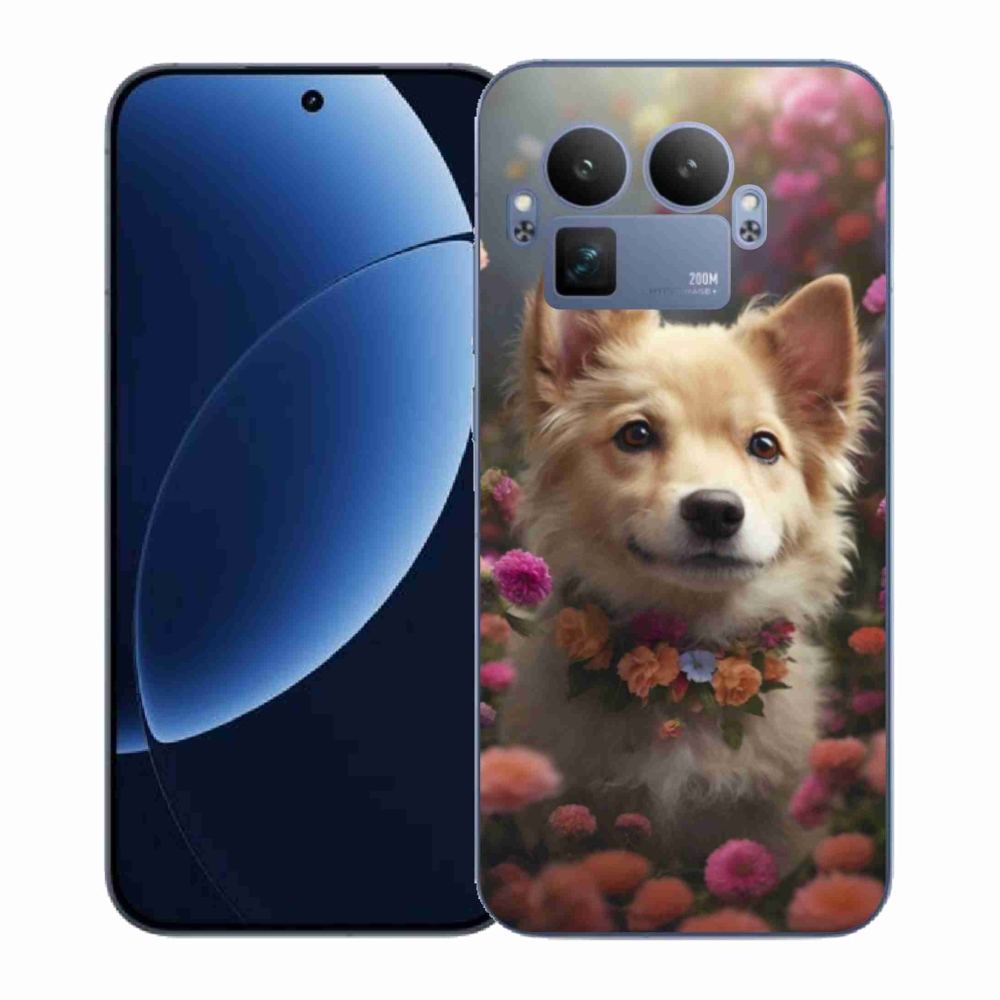 Gelový kryt mmCase na Realme GT 8 Pro - německý špic