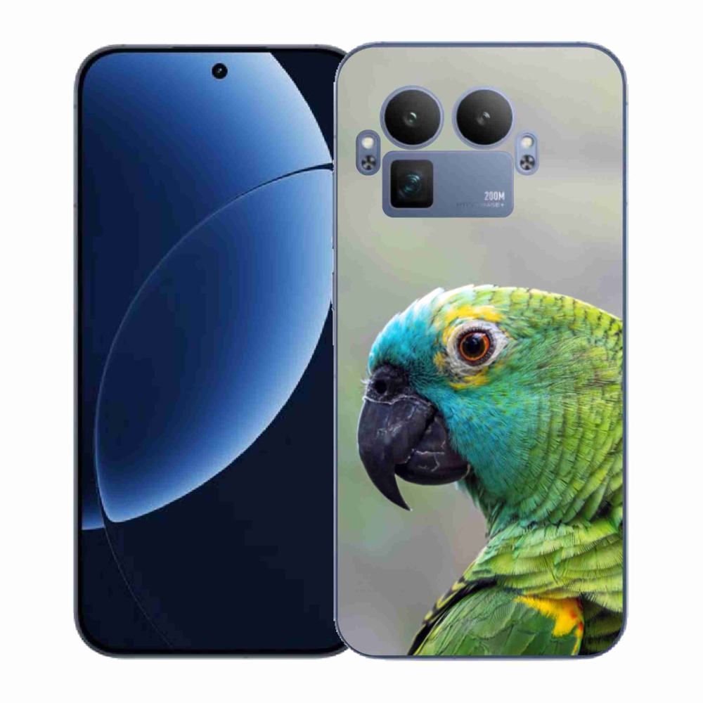 Gelový kryt mmCase na Realme GT 8 Pro - papoušek amazoňan