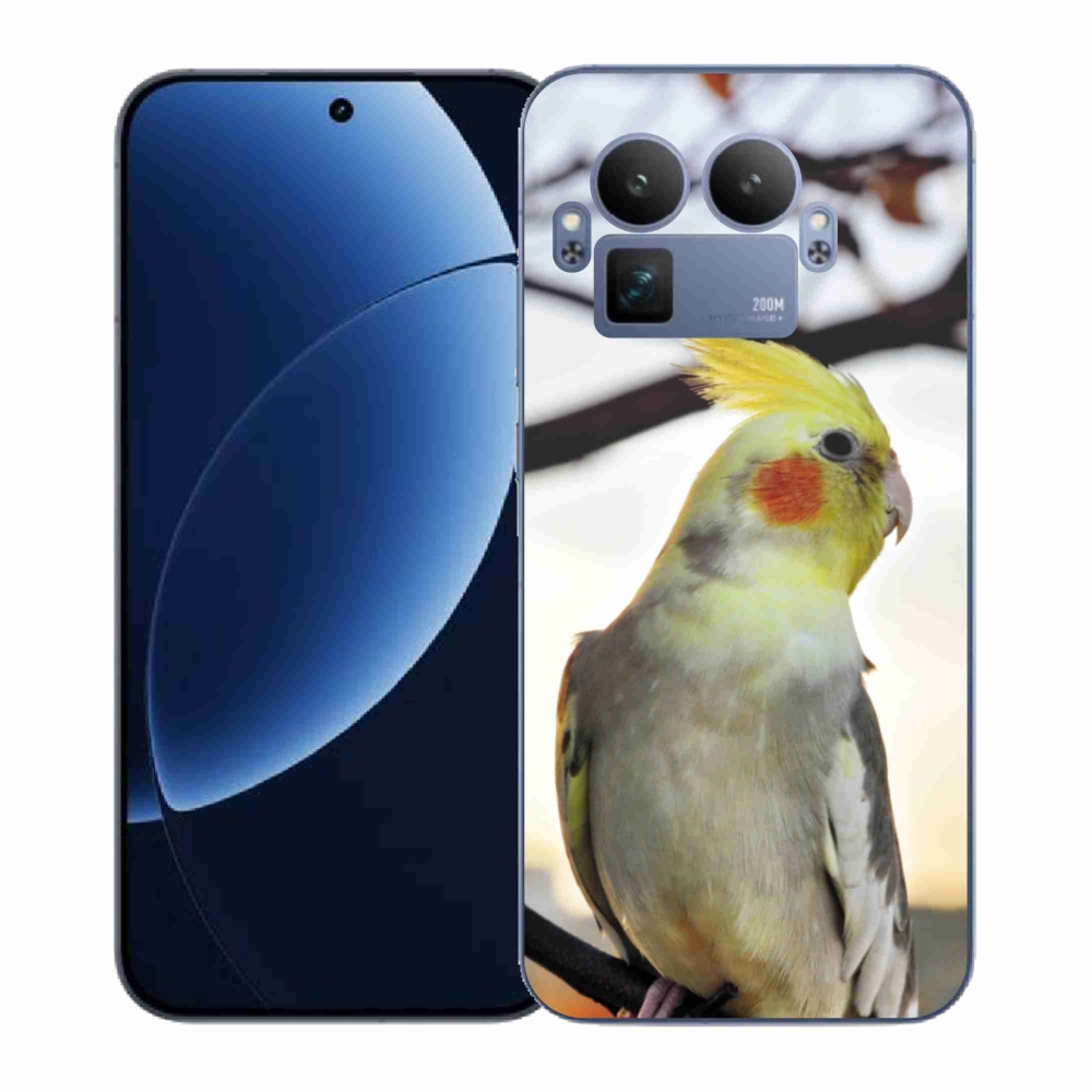 Gelový kryt mmCase na Realme GT 8 Pro - papoušek korela