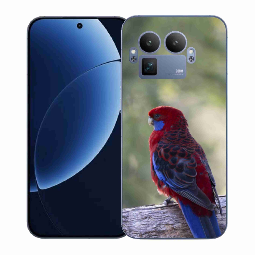 Gelový kryt mmCase na Realme GT 8 Pro - papoušek rosela