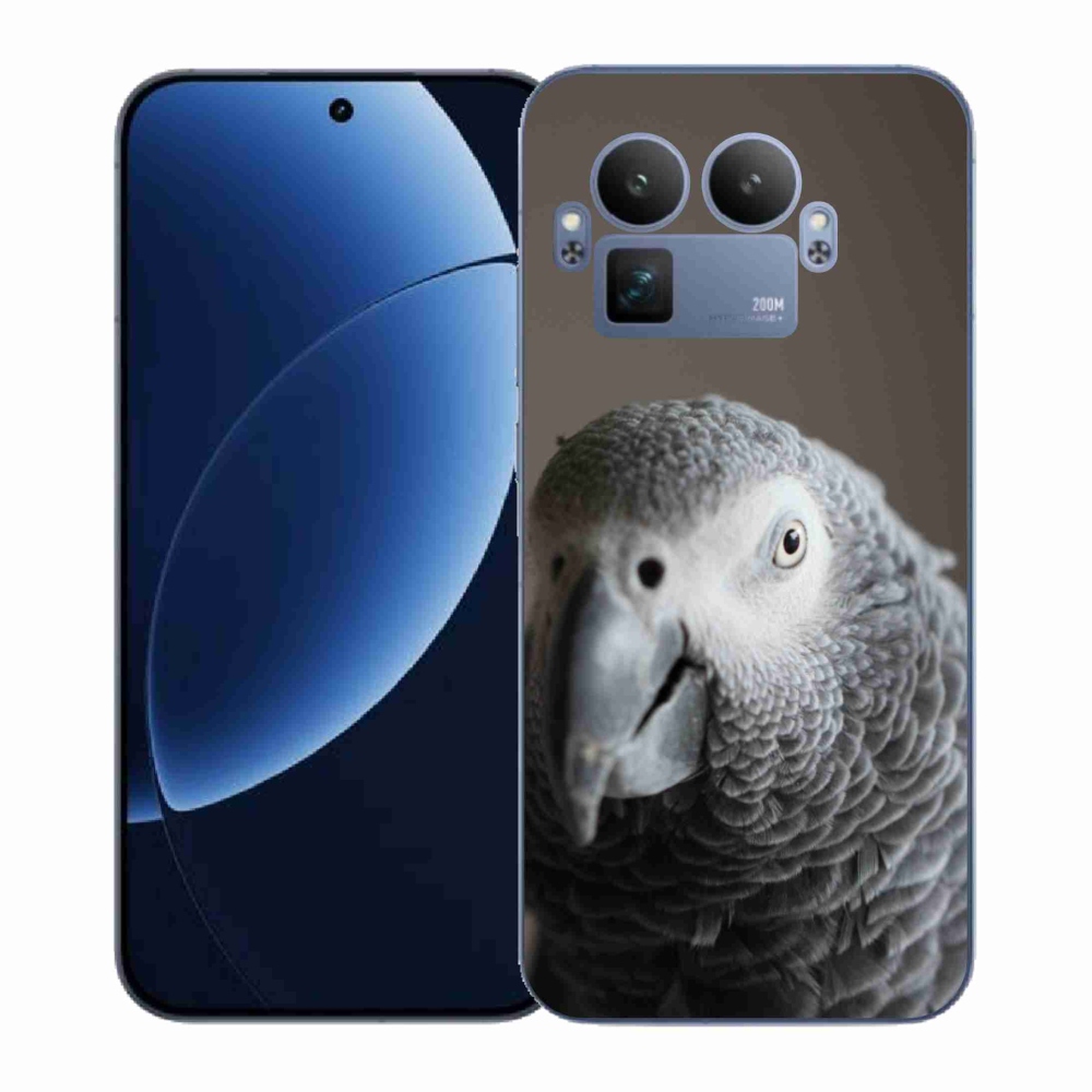 Gelový kryt mmCase na Realme GT 8 Pro - papoušek žako 2