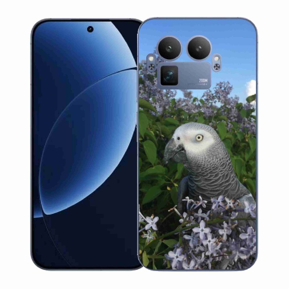 Gelový kryt mmCase na Realme GT 8 Pro - papoušek žako