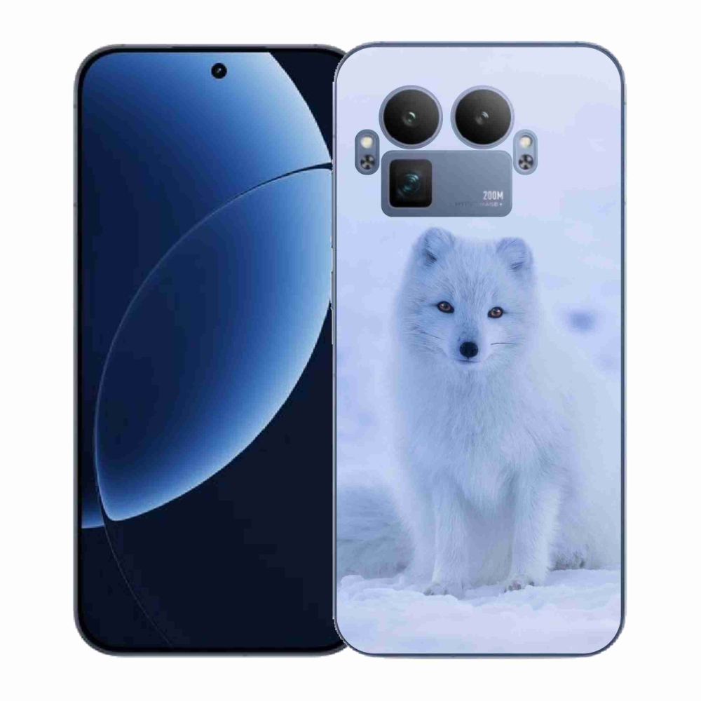 Gelový kryt mmCase na Realme GT 8 Pro - polární liška