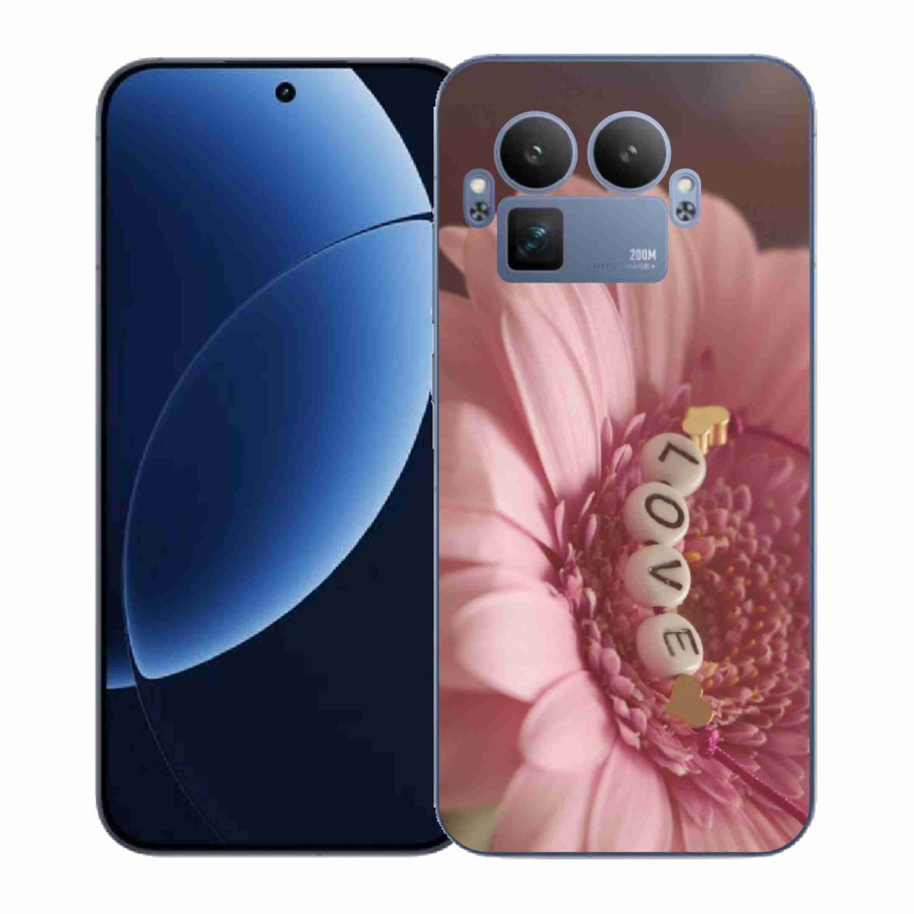 Gelový kryt mmCase na Realme GT 8 Pro - přívěsek love