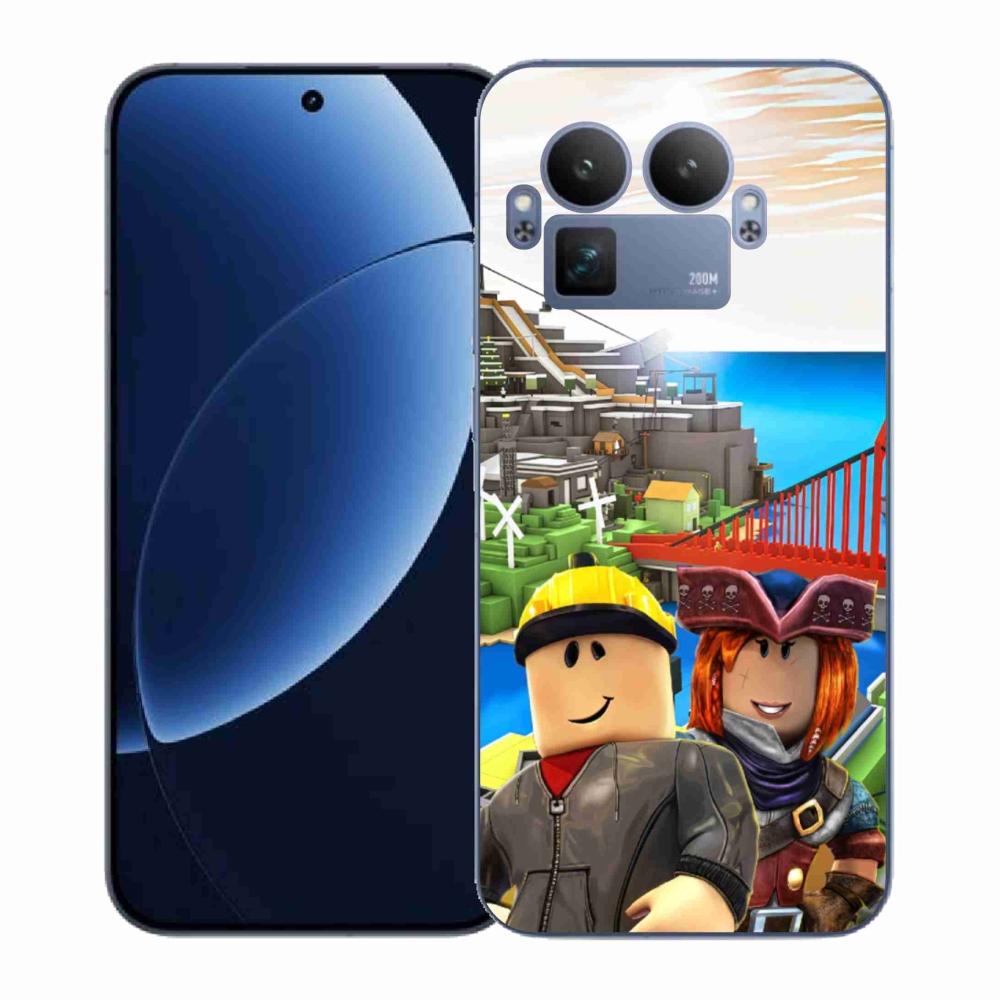 Gelový kryt mmCase na Realme GT 8 Pro - roblox 1
