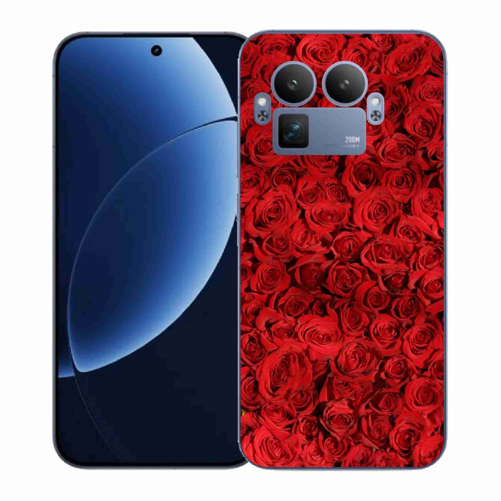Gelový kryt mmCase na Realme GT 8 Pro - růže