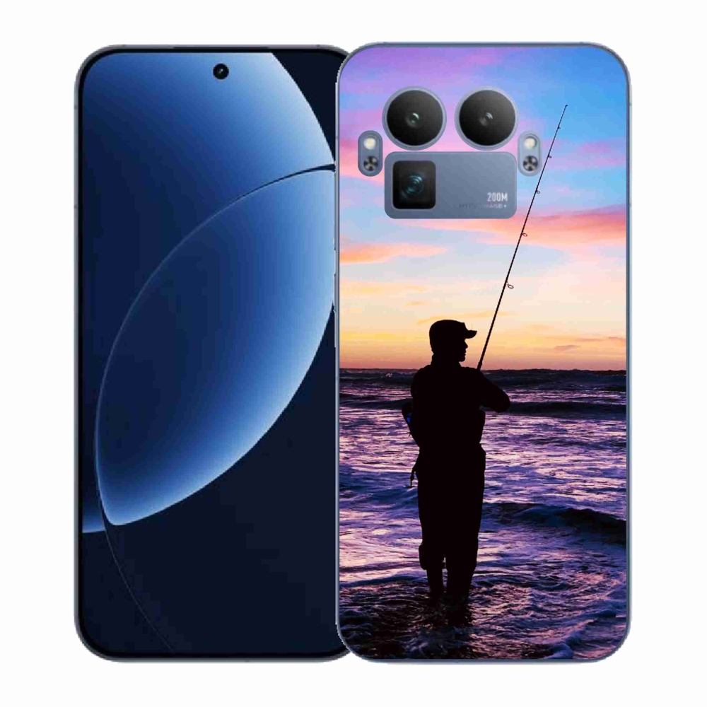 Gelový kryt mmCase na Realme GT 8 Pro - rybaření 1