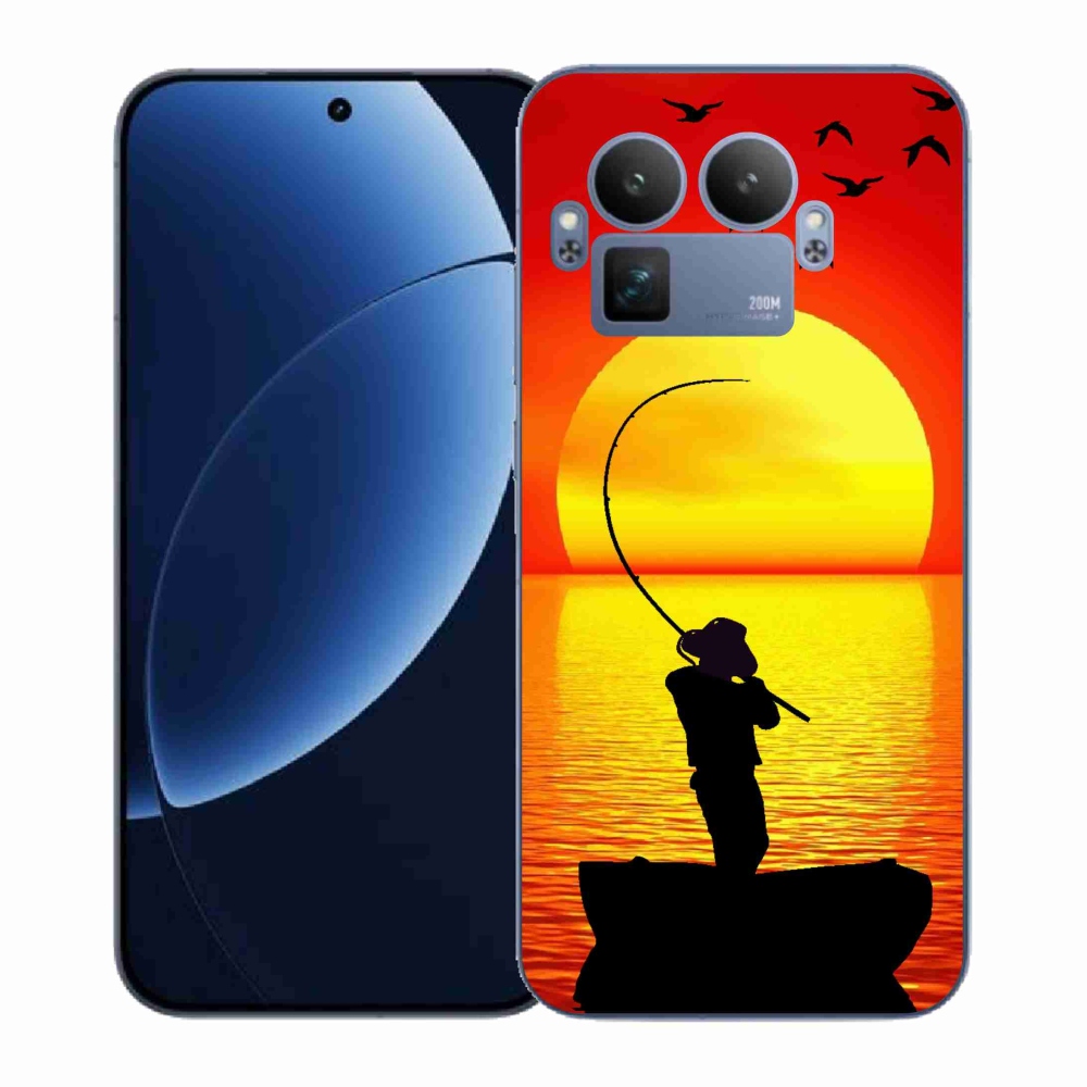 Gelový kryt mmCase na Realme GT 8 Pro - rybaření