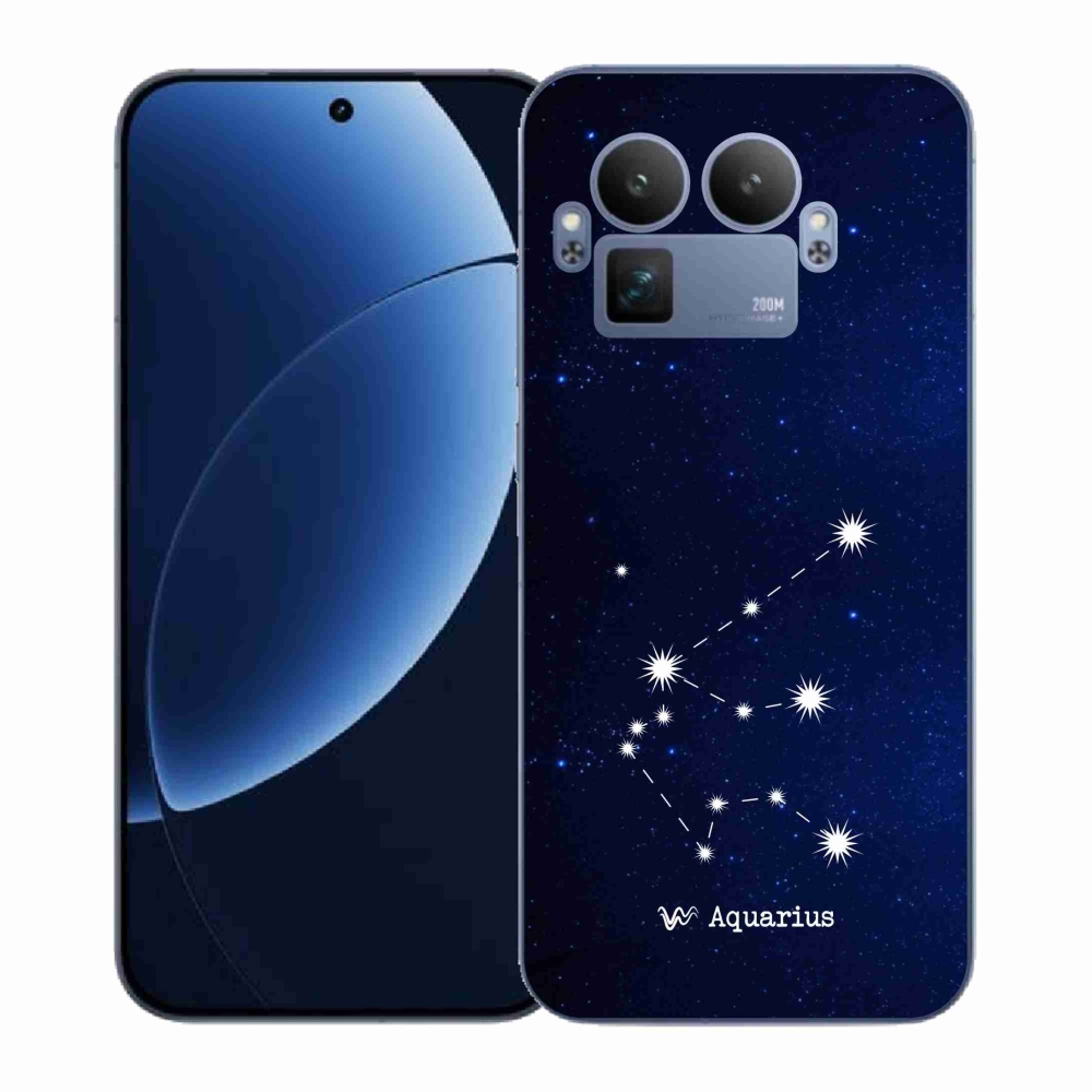 Gelový kryt mmCase na Realme GT 8 Pro - souhvězdí Vodnáře