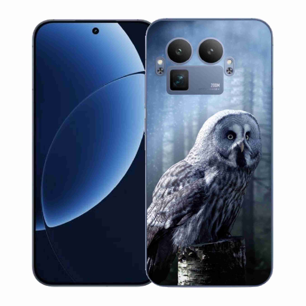 Gelový kryt mmCase na Realme GT 8 Pro - sova