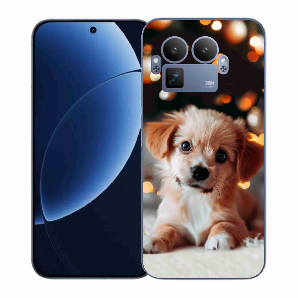 Gelový kryt mmCase na Realme GT 8 Pro - štěňátko