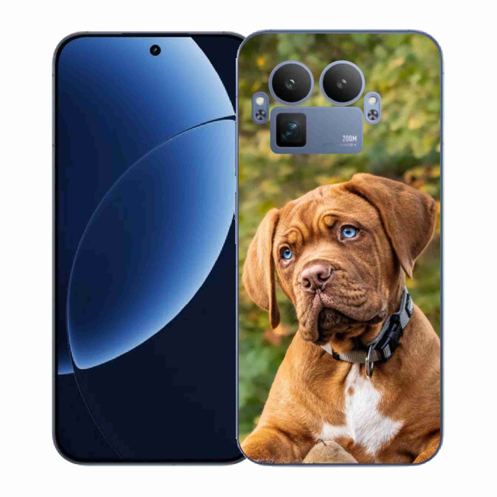 Gelový kryt mmCase na Realme GT 8 Pro - štěně 
