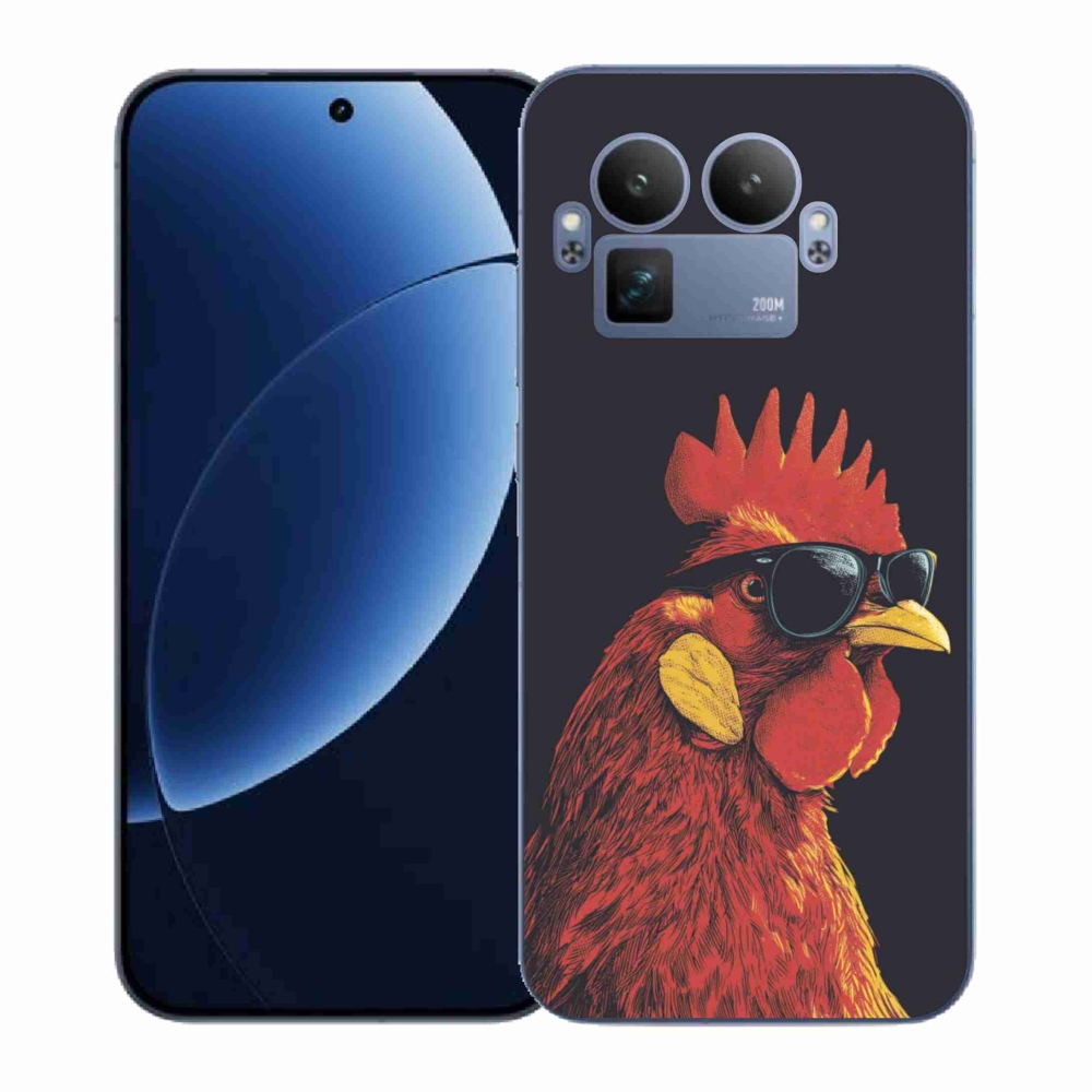 Gelový kryt mmCase na Realme GT 8 Pro - stylový kohout