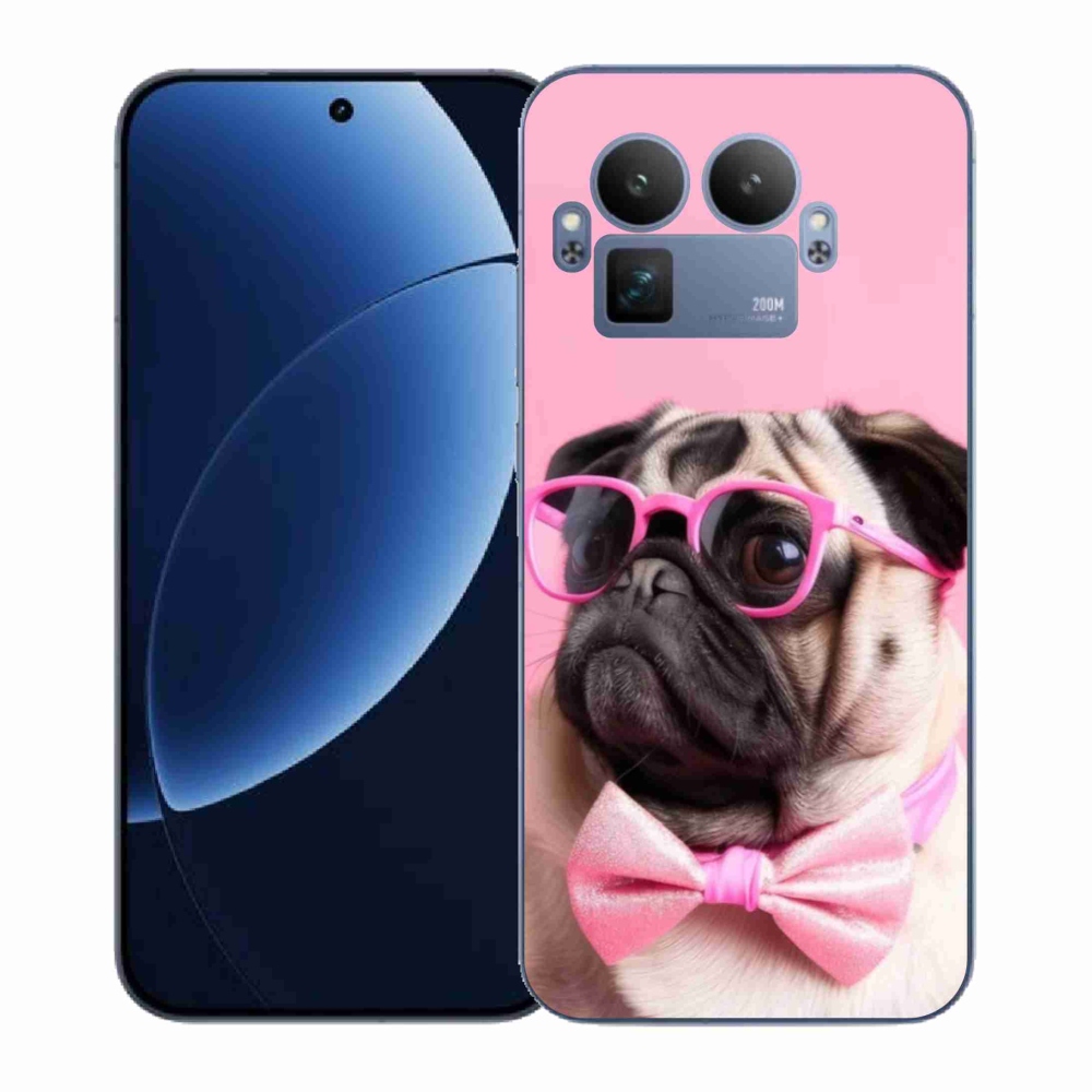 Gelový kryt mmCase na Realme GT 8 Pro - stylový mops