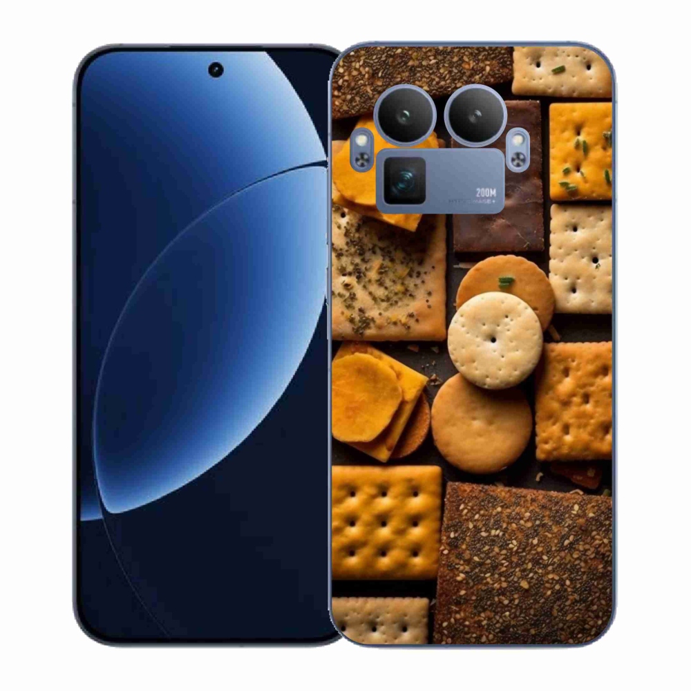 Gelový kryt mmCase na Realme GT 8 Pro - sušenky