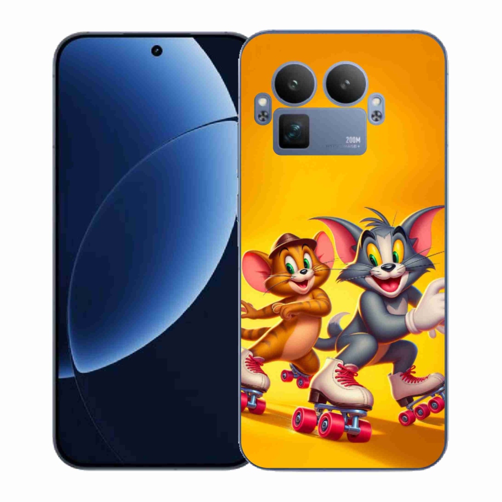 Gelový kryt mmCase na Realme GT 8 Pro - tom a jerry