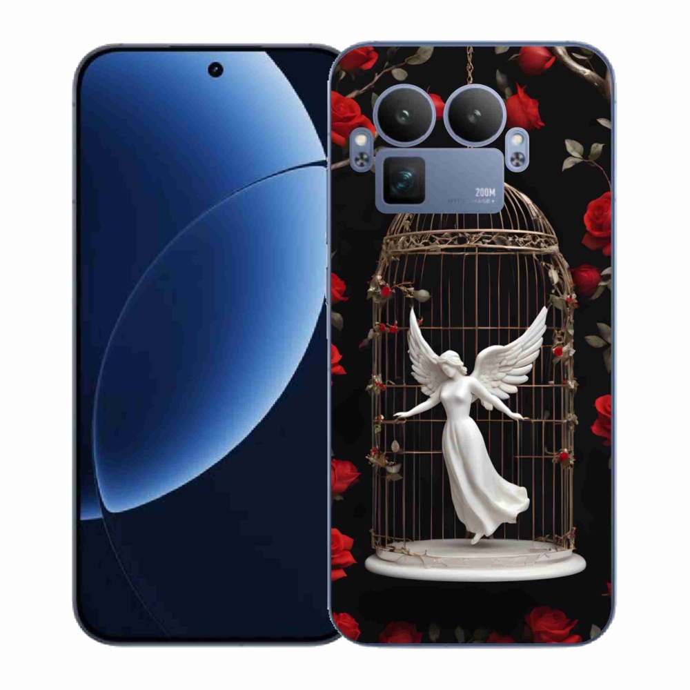 Gelový kryt mmCase na Realme GT 8 Pro - uvězněný anděl