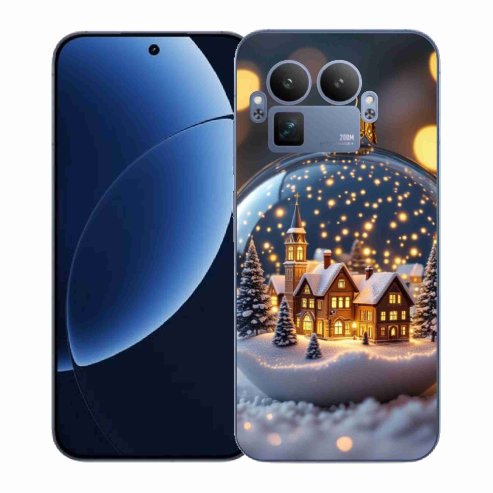 Gelový kryt mmCase na Realme GT 8 Pro - vánoční koule 4