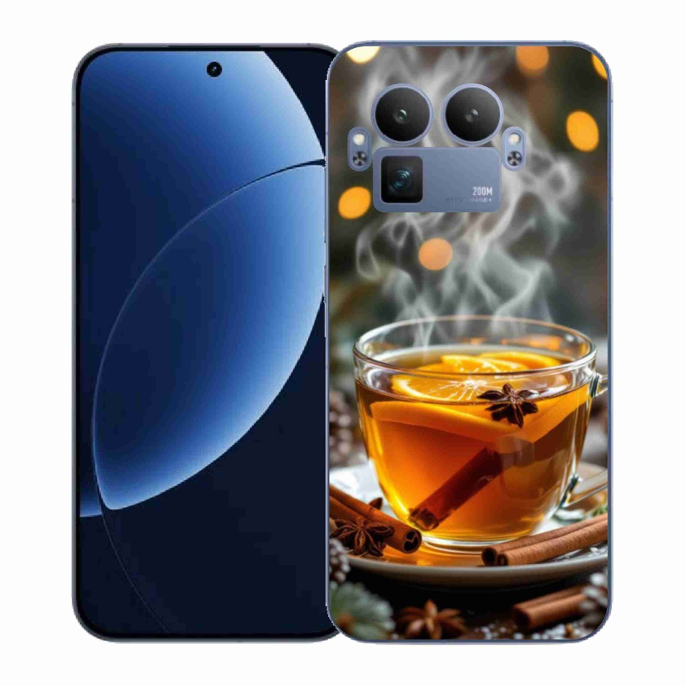 Gelový kryt mmCase na Realme GT 8 Pro - vánoční punč
