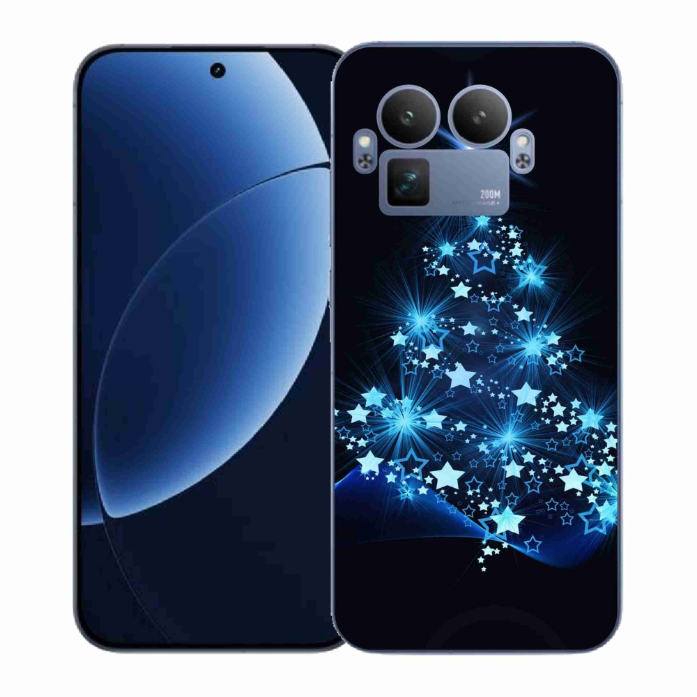 Gelový kryt mmCase na Realme GT 8 Pro - vánoční stromek