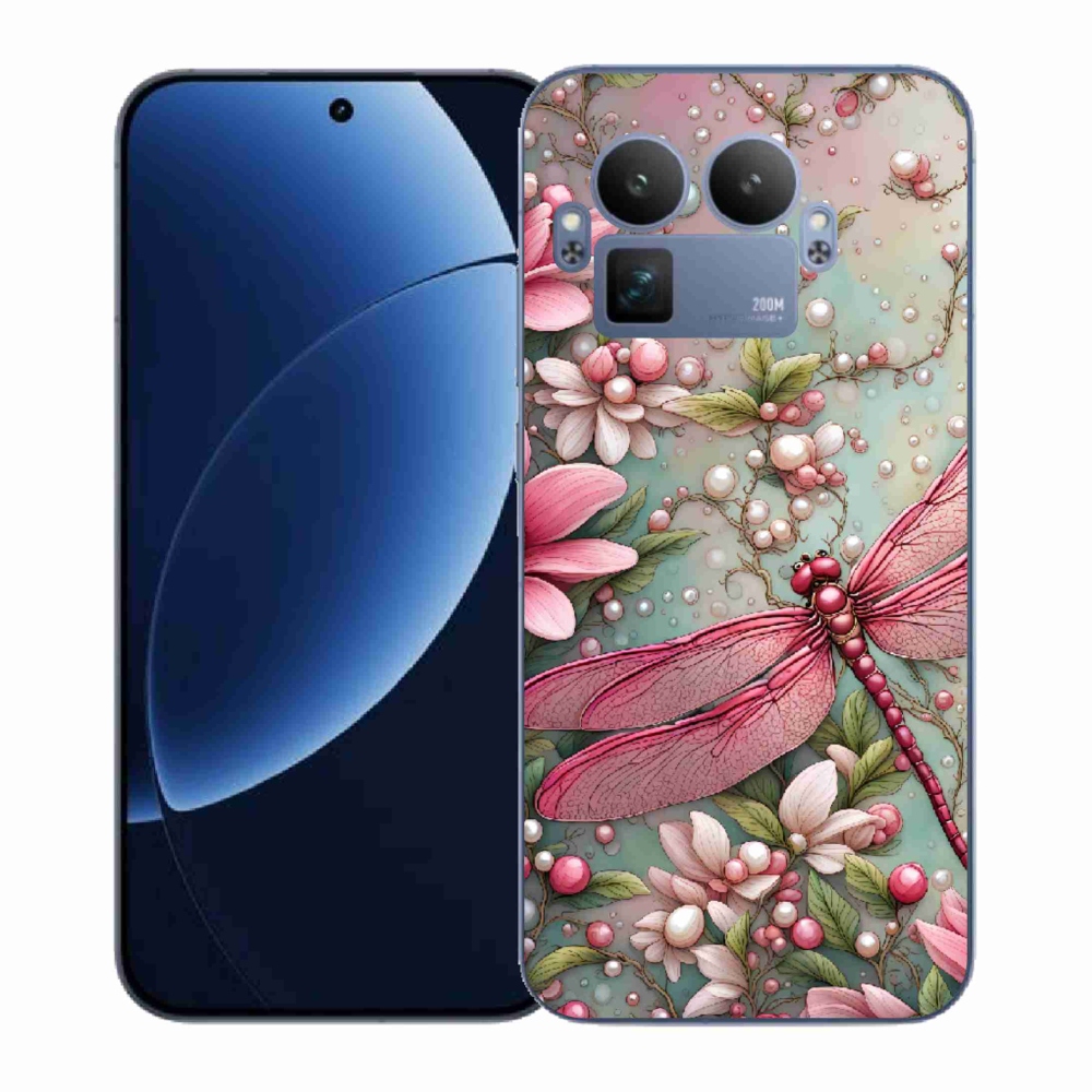 Gelový kryt mmCase na Realme GT 8 Pro - vážka