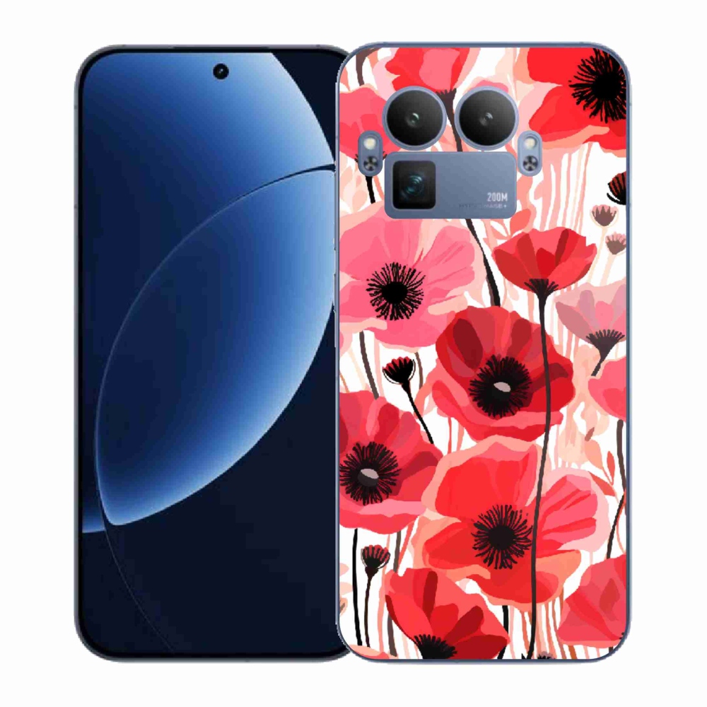 Gelový kryt mmCase na Realme GT 8 Pro - vlčí mák 1