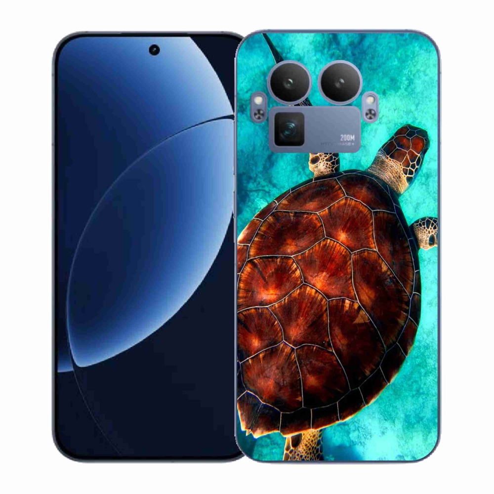 Gelový kryt mmCase na Realme GT 8 Pro - želva