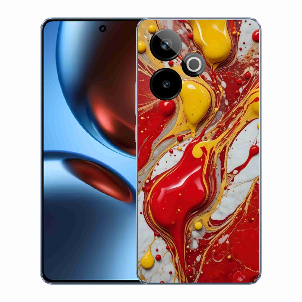 Gelový kryt mmCase na Realme GT7 5G/GT 7T 5G - abstraktní motiv 42
