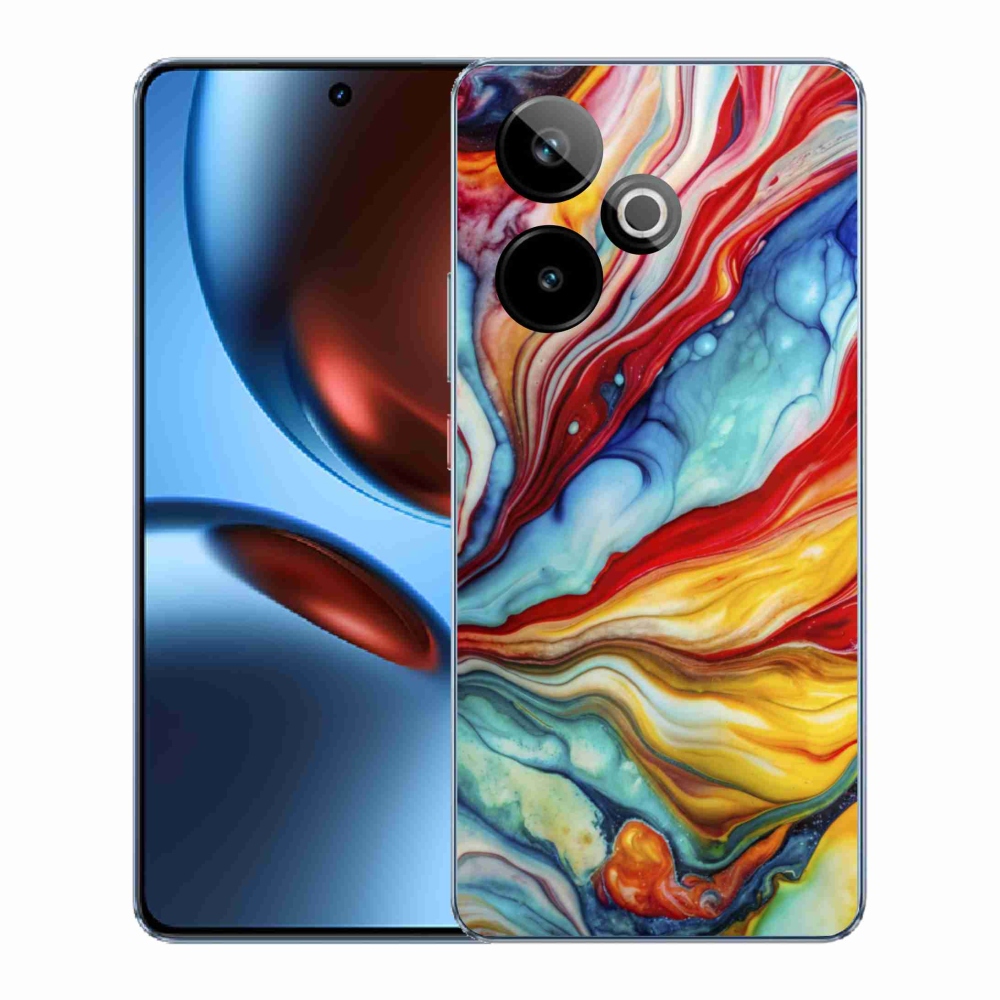 Gelový kryt mmCase na Realme GT7 5G/GT 7T 5G - abstraktní motiv 58