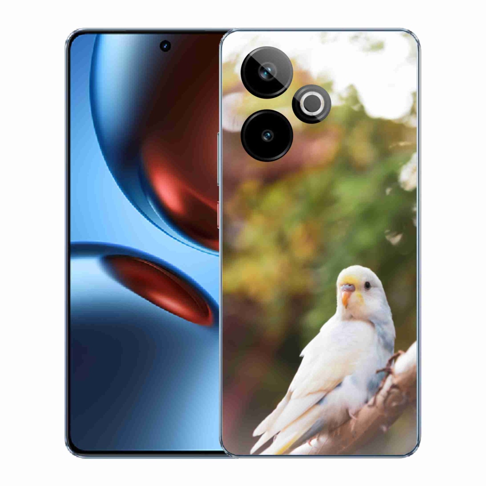 Gelový kryt mmCase na Realme GT7 5G/GT 7T 5G - andulka bílá