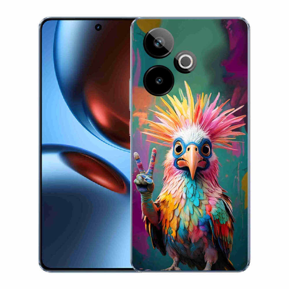 Gelový kryt mmCase na Realme GT7 5G/GT 7T 5G - barevný rebel
