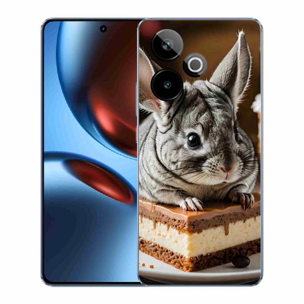 Gelový kryt mmCase na Realme GT7 5G/GT 7T 5G - činčila