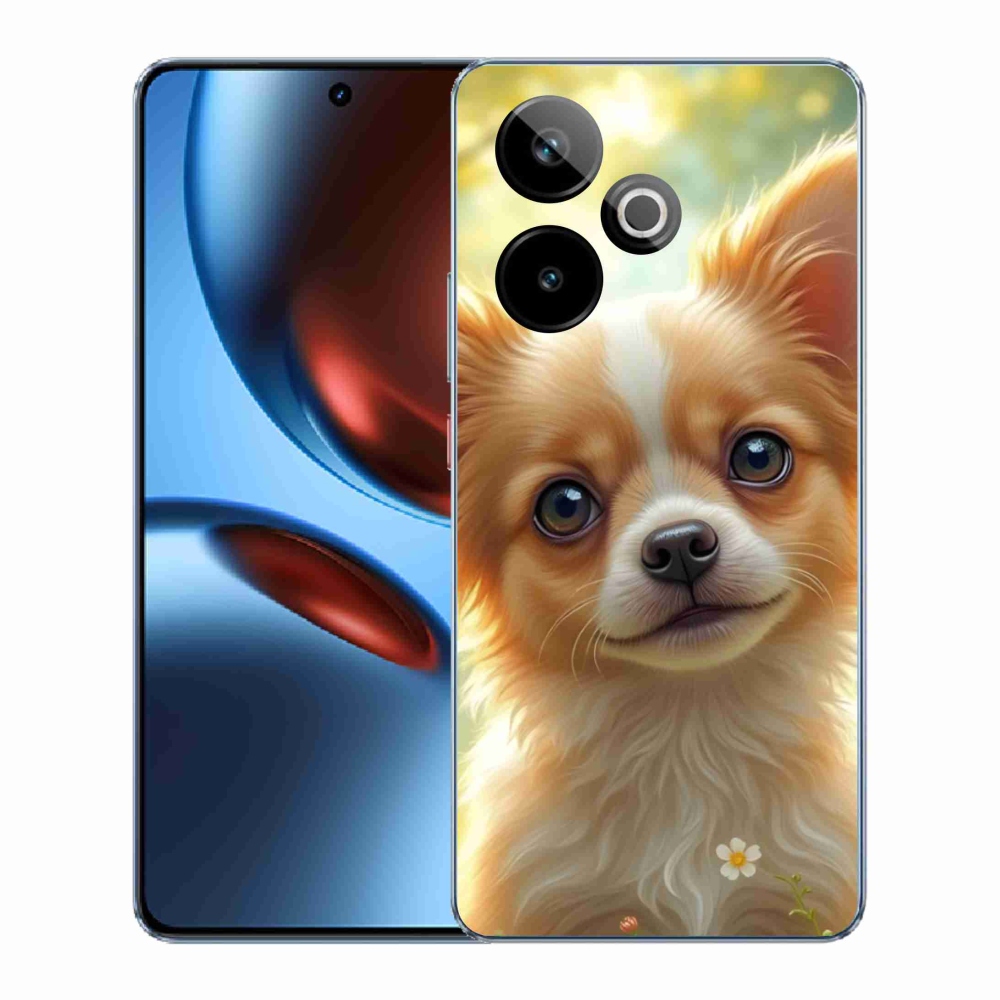 Gelový kryt mmCase na Realme GT7 5G/GT 7T 5G - čivava 5