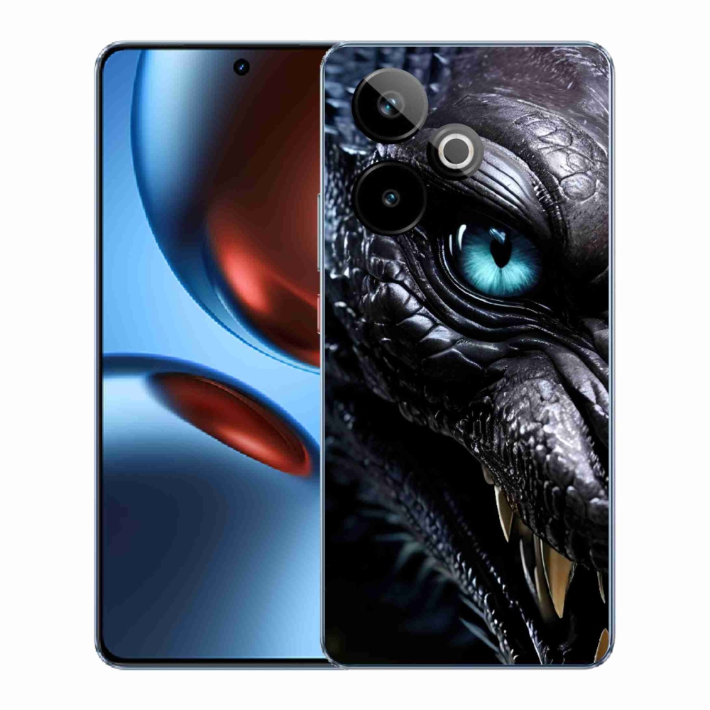 Gelový kryt mmCase na Realme GT7 5G/GT 7T 5G - dračí pohled
